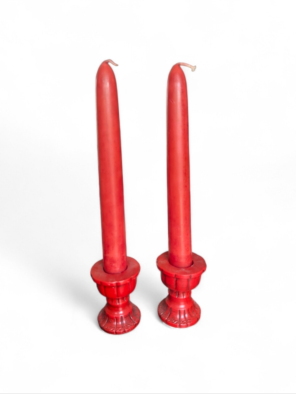 Vintage Candle Holders & Candles